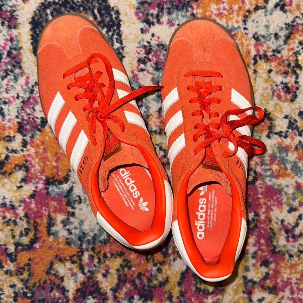 Adidas Gazelle Collegiate Bold Orange Women’s Platform